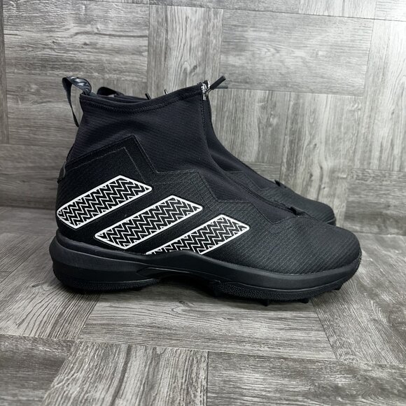 adidas Other - Adidas Nasty 2.0 Men's size 12 Black Mid Top Football Cleats GV8309